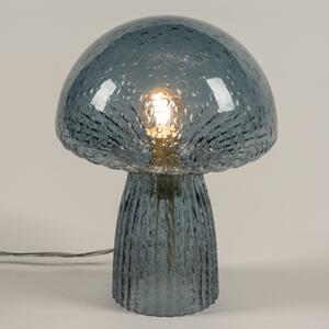 Stolní skleněná lampa Basilley Blue (LMD)