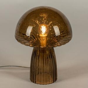 Stolní skleněná lampa Basilley Brown (LMD)