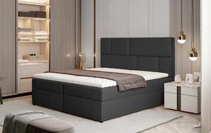 Boxspringová postel 140x200 FARELO - atracitová