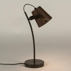 Stolní designová lampa Laventa Wood Look (LMD)