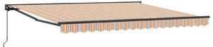 Rám markýzy Modrá a Oranžová 400 × 300 cm