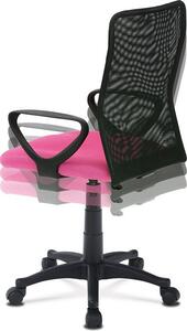 Autronic Dětská židle KA-B047 PINK, růžová/černý plast