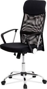 Autronic Kancelářská židle KA-E301 BK, černá/kov