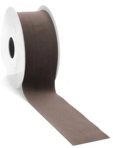 Serviteur Sametová stuha Dusty Brown 2,5 cm - 5 m SRT169