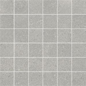 Dlažba APE Burlington Mosaico Grey 30x30 (5x5) Rett