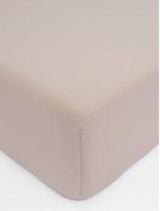 MK Lůžkoviny Jersey prostěradlo do postýlky Classic 60 x 120 cm – cappuccino