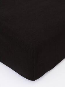 MK Lůžkoviny Froté prostěradlo 140 × 200 cm - tmavě hnědá