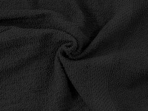 Ručník BASIC ONE 50 x 90 cm černý, 100% bavlna