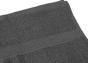 Ručník BASIC ONE 50 x 90 cm tmavě šedý, 100% bavlna