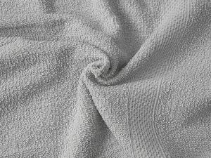 Ručník BASIC ONE 50 x 90 cm světle šedý, 100% bavlna