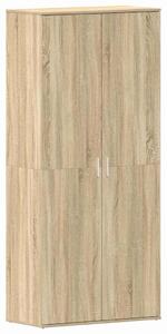 Skříň na obuv 80 x 39 x 178 cm Kompozitní dřevo Sonoma dub