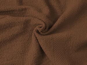 Ručník BASIC ONE 50 x 90 cm hnědý, 100% bavlna