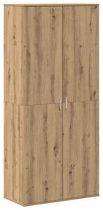 Skříň 80 x 39 x 178 cm Kompozitní dřevo dub artisan