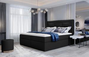 Boxspringová postel 140x200 TERIVO - černá 3