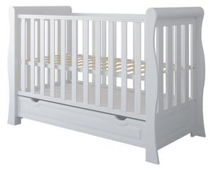 Dětská postýlka Megan 120 x 60 cm Úložný prostor k postýlce: Jeden šuplík na kolečkách