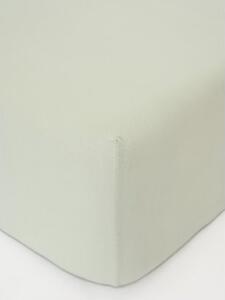 MK Lůžkoviny Jersey prostěradlo do postýlky Classic 60 × 120 cm - šalvějová