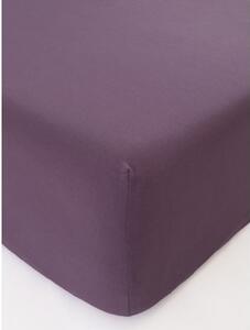 MK Lůžkoviny Jersey prostěradlo Classic 140 x 200 cm – ametystová