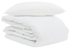 Letní přikrývka s polštářem 2 pcs Bílá Peří