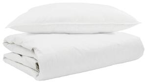 Letní přikrývka s polštářem 2 pcs Bílá Peří