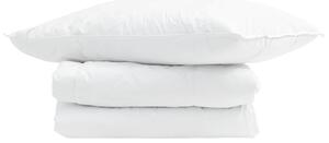 Letní přikrývka s polštářem 2 pcs Bílá Peří