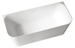 CERANO - Volně stojící akrylátová vana Eleganza - bílá - 170x75 cm