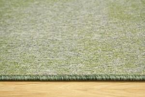 Balta Kusový koberec Serenity 41 šedý zelený Rozměr: 150x300 cm
