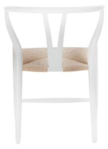 Židle Wicker Natural white