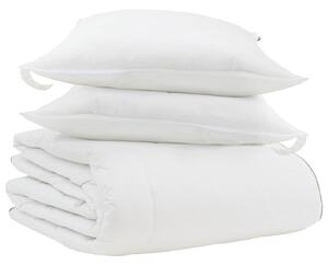 Zimní přikrývka s polštářem 3 pcs Bílá Peří