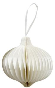 Noordliving Papírová ozdoba Onion - White NL109