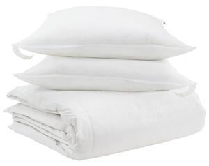 Sada přikrývek s polštářem 3 pcs Bílá Peří