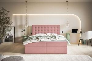 Americká postel Ben 160x200 cm Barva: Růžová - Jasmine 61