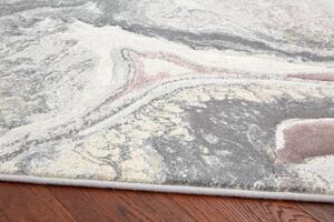 Moderní kusový koberec Ragolle Argentum 63618 6797 Abstraktní šedý Rozměr: 160x230 cm
