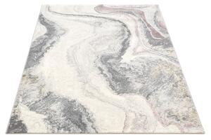 Moderní kusový koberec Ragolle Argentum 63618 6797 Abstraktní šedý Rozměr: 120x170 cm