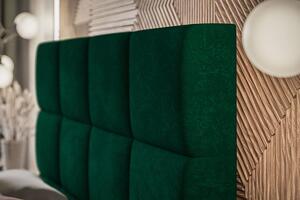 Kontinentální postel Endy 180x200 cm Barva: Zelená - Kronos 19