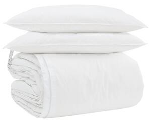Sada přikrývek s polštářem 3 pcs Bílá Peří