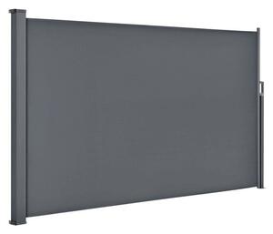 Výsuvná boční zástěna, 300 x 180 cm, tmavě šedá