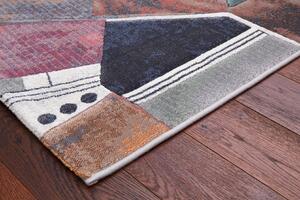 Moderní kusový koberec Ragolle Argentum 63732 6626 Geometrický vícebarevný Rozměr: 160x230 cm