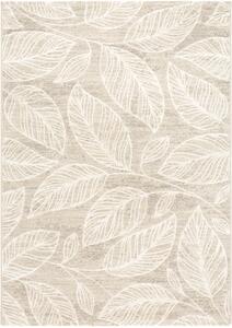 Moderní kusový koberec Ragolle Argentum 63687 7565 Listy rostlin béžový Rozměr: 120x170 cm