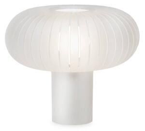 Kartell stolní lampa Teresa Frozen, barva ledu, stmívatelné, E27, stmívatelný, Bílá / opál, Obývací pokoj / jídelna, Plast, Design