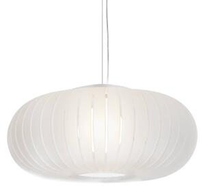 Kartell závěsné světlo Teresa Frozen, barva ledu, Ø 50 cm, E27, Bílá / opál, Obývací pokoj / jídelna, Plast, Design