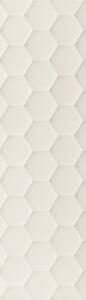 Obklad Marca Corona 4D Hexagon White Matt 40x80