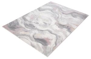 Moderní kusový koberec Ragolle Argentum 63717 6797 Abstraktní šedý Rozměr: 160x230 cm