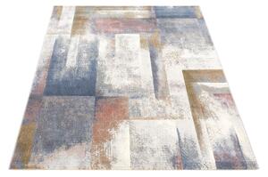 Moderní kusový koberec Ragolle Argentum 63700 6626 Geometrický Abstraktní vícebarevný Rozměr: 80x150 cm