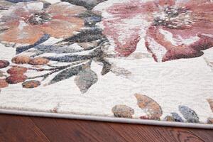 Moderní kusový koberec Ragolle Argentum 63720 6626 Květy krémový vícebarevný Rozměr: 200x290 cm