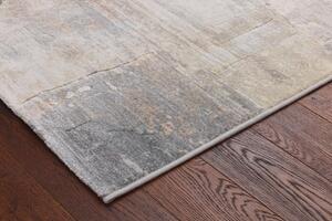 Moderní kusový koberec Ragolle Argentum 63723 4747 Abstraktní šedý Rozměr: 80x150 cm