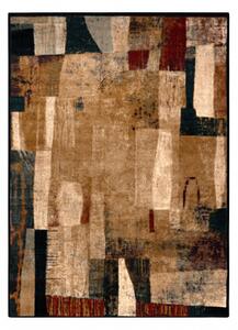 Kusový koberec vlněný Dywilan Omega Kioto Red Abstraktní béžový vícebarevný Rozměr: 170x235 cm