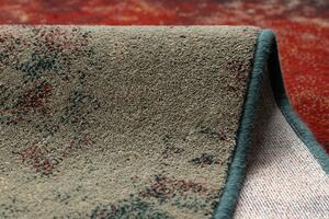 Kusový koberec vlněný Dywilan Omega Togo Red Abstraktní červený vícebarevný Rozměr: 170x235 cm