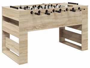 Stolní fotbálek Sonoma dub 146,5 x 74 x 85 cm kompozitní dřevo