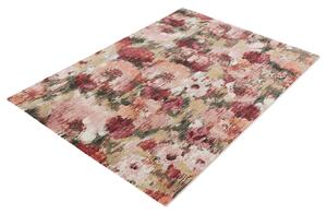Moderní kusový koberec Ragolle Argentum 63578 7474 Luční květy růžový vícebarevný Rozměr: 133x195 cm