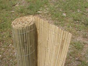Axin Trading s.r.o. Bambusová rohož plotová - štípaná výška 100 cm, délka 5 metrů
